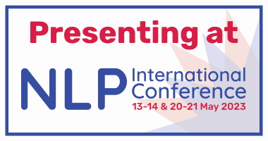 Jeremy Lazarus presenting NLP Conference 2023